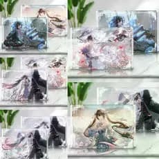 Lucia GREY RAVEN: PUNISHING Rose Oath Series Acrílico Card Brick Game Decoração Cartão de pé br