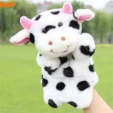 JIAQI1 Boneca De Mão De Pelúcia Contando História Bichos Panda Coelho Koala Brinquedos De Desenho Animado