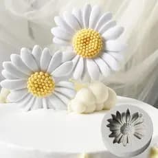 Molde De Flor De Margarida 3D , Silicone Para Aromaterapia , Sabão Epóxi , Vela , Decoração DIY , Ferramentas De Cozimen