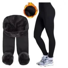 Kit 2 Nova Meia Calça Estilo Legging Grossa Flanelada Modela Corpo Térmica Inverno Adulto
