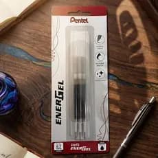 Recarga para Caneta Energel Pentel Tinta Preta Gel 0.7 e 0.5