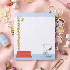 Bloco Tilembrete Snoopy 80X91mm - 100 Folhas Tilibra