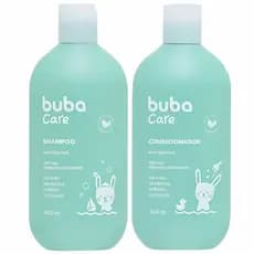 Kit Buba Care Bebê 400ml Cada - Shampoo e Condicionador