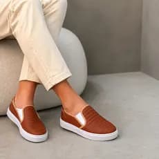 Tênis Feminino Casual Sapato Feminino Tenis Stillo Slip On Feminino Sapatenis LISTRA