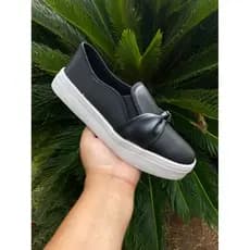 Tênis feminino casual iate Slip on confortável Nó IA 41