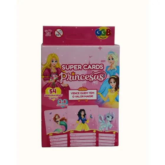 SUPERCARDS PRINCESAS 54 CARTAS