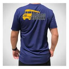 Camiseta Para Transporte Escolar Uniforme Roupa Profissional camiseta algodao