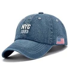 Novo Boné De Beisebol Jeans Masculino Feminino Bordado Breve Snapback Chapéu Animal De Estimação Verão Esporte Vs Hip Ho