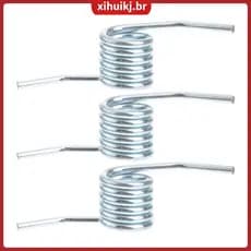3PCS Mola De Tensão De Macaco Hidráulico 3 Toneladas De Horizontal Ferramentas (Prata) xihuikj