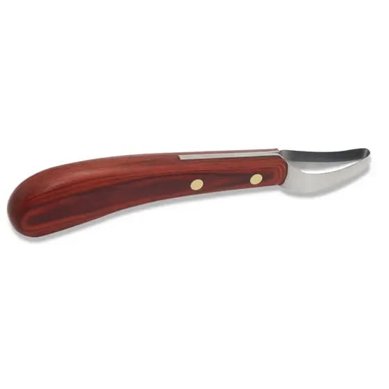 1 Pcs Cortador De Casco De Ovelha Cavalo Multiuso Cabo De Madeira Aço Inoxidável
