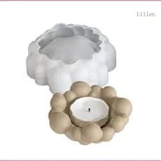 Lillen Molde Silicone , Forma Nuvem , Bandeja Joias , Placa Perfeito Para Fazer Projeto E Casa Orn