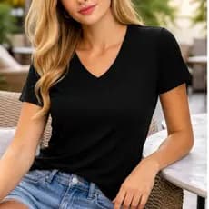 Blusa Feminina T-shirt Camiseta De Malha Fria Baby Look -anti Pilling E Proteção Uv 50% Cores