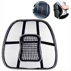 Encosto Lombar Para Cadeira Assento Em Nylon Ergonômico