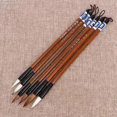 SHENGDA Pincel De Escrita 6 Unidades/Conjunto Pintura Para Prática De Bambu