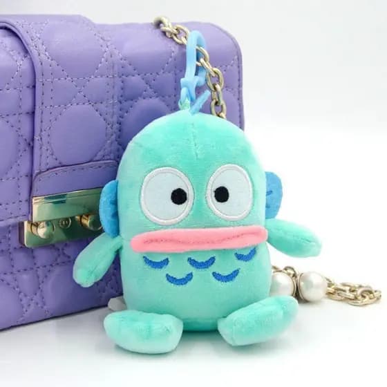 Chaveiro Hangyodon De Pelúcia , Pingente Fofo De Desenho Animado , De Polvo Devilfish Kawaii