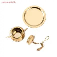 (cassiopeiahb) Filtro De Chá Metálico Em Forma De Bule Solto Infusor De Aço Inoxidável Bul