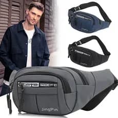 Venda direta da fábrica bolsa de peito masculina bolsa mensageiro versão coreana bolsa de ombro moderna à prova d'água r