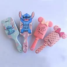 Spot Stitch airbag anti-nó cabelo encaracolado massagem pente MIqi presente dos desenhos animados para crianças J3VU