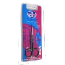 01 Tesoura Larga Para Unhas Curva. Global Mil Ref.026