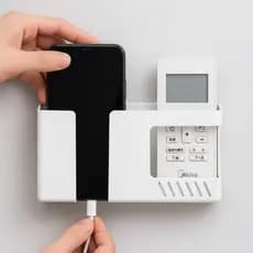 Suporte de Celular de Parede com Porta Controle