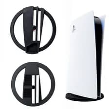 Suporte Mesa Base Vertical Playstation 5 Ps5 Slim Fat Pro Todos Preto