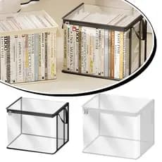 Sacos Transparentes De PVC Para Armazenamento De Livros De Grande Capacidade Cosméticos Domésticos Diversos Organizador