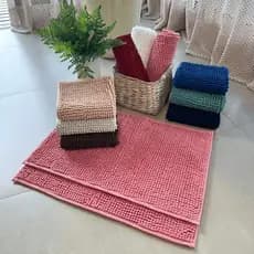 Tapete de Banheiro Antiderrapante Popcorn Bolinha Macarrão Cores Vibrantes Oferta Imperdível