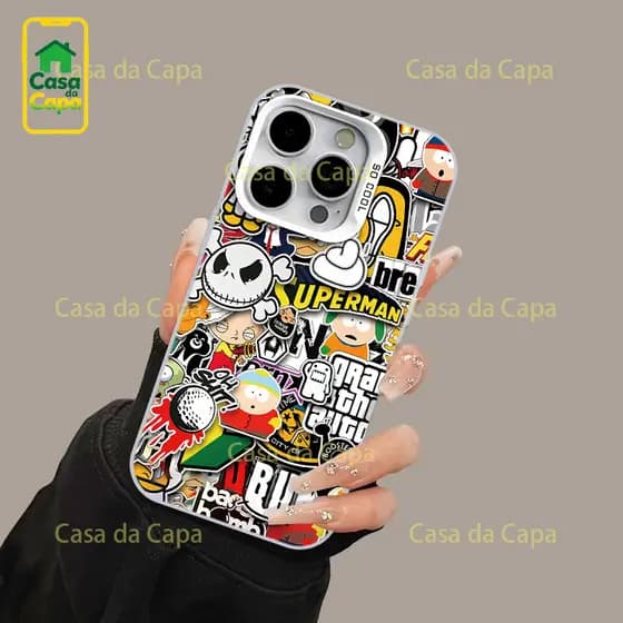Para iPhone Para Samsung Capinha case 17/17air/17promax/16/16pro/16promax/15-11/xr Capinha Samsung S25-S20 DLBRCYK022