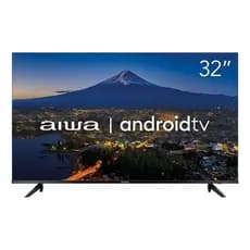 Smart TV AIWA 32” Android HD Borda Ultrafina HDR10 Dolby Áudio AWS-TV-32-BL-02-A