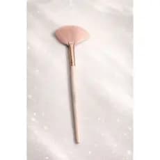 Pincel Leque Profissional Pink 21 cerdas macias