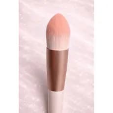 Pincel profissional blush contorno pink 21 cerdas macias