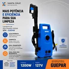 Lavadora de Alta Pressão 1200W 127v - Guepar