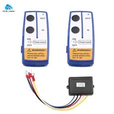 Guincho Sem Fio Interruptor De Controle Remoto Elevador Portão Bomba Hidráulica Cama De Despejo 12V Caminhão De Reboque