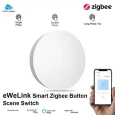 Para Botão De Cena Sem Fio Zigbee 2MQTT E