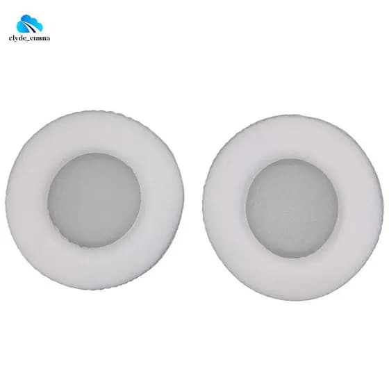 Almofada Redonda Malha Respirável Esponja Macia Almofadas De Ouvido 90mm Para Substituição De Capa De Fone Universal
