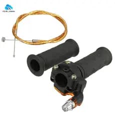 Conjunto De Cabo De Acelerador De Torção Restringível Para 47cc 49cc Mini Moto Bike Dirt Quad