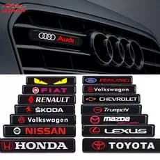 Grade de Carro HOWIND Modificada com Luz LED Sem Logotipo Decoração Luz de Condução Diurna OWRL