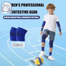 Joelheiras Esportivas Infantis Elásticas Respiráveis Verão Finas De Nylon Unissex Dança