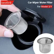 BESTLINK Filtro De Água Para Limpador Dianteiro De Carro , Grade De Malha De Metal , Inserções De , Bico De Tanque De Ar