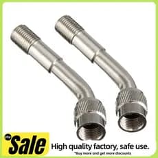 Adaptador De Extensão De Válvula De Pneu , 2 Peças , Extensor De Haste De Carro De Motocicleta , 135 Graus