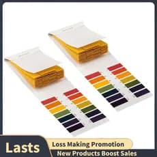 2 Conjunto 160 Tiras 1-14 PH Litmus Papel De Teste Água Cosméticos Solo Com Cartão De Controle