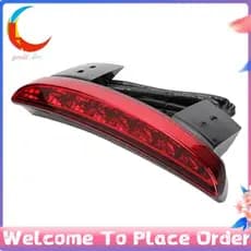 Para Sportster Iron 883 1200 Dyna XL883 Motocicleta Lanterna Traseira LED Luz De Freio