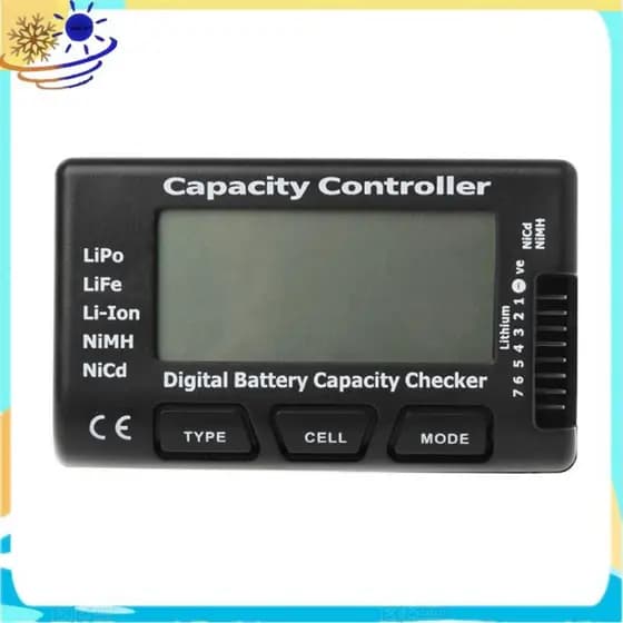 RC Cellmeter 7 Digital Bateria Verificador De Capacidade Controlador Tester Tensão Para LiPo Life Li-Ion NiMH Nicd Medid
