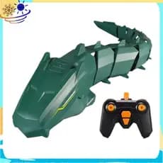 2.4G Cobra De Controle Remoto Sem Fio 2.4G Robô Mecânico Carregamento Elétrico Barco De Água Simulação Navio Brinquedo I