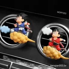 Anime Dragon Ball Figura Son Goku Coleção De Desenhos Animados Ornamento De Carro Kawaii Modelo Acessórios Decoração De
