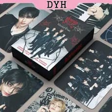 DYH 55pcs Stray Kids Photocard ATE World Tour Álbum KPOP LOMO Cartão De Coleção De Cartões
