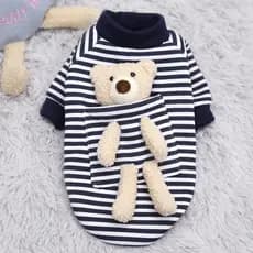 Novo Outono E Inverno Camisa Do Cão Camisola Primavera Gato Bonito Urso Roupas Para Cães Pequenos Chihuahua Teddy Yorkies