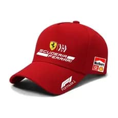 Ferrari F1 Team Ferrari masculino e feminino fãs de corrida boné boné de beisebol chapéu chapéu de sol