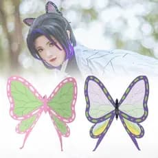 Presilha De Cachelo Kimetsu No Yaiba Kochou Shinobu A Borboleta Da Viúva