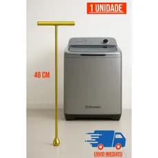 Chave T Canhão 10 mm Longa 48 cm – Para Agitador de Lavadora Brastemp/Consul/Electrolux